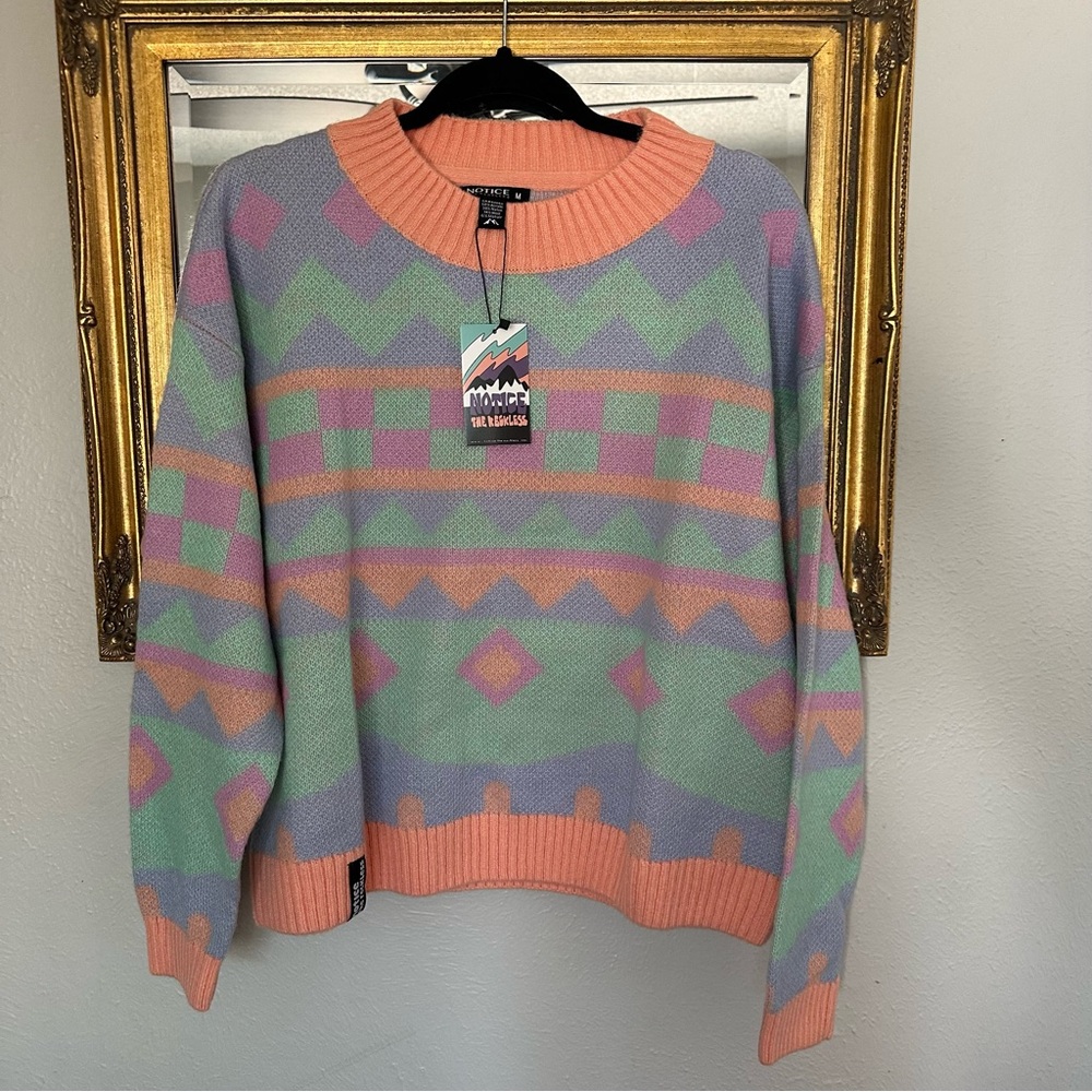 NWT Nordic Coast Notice the Reckless Sweater